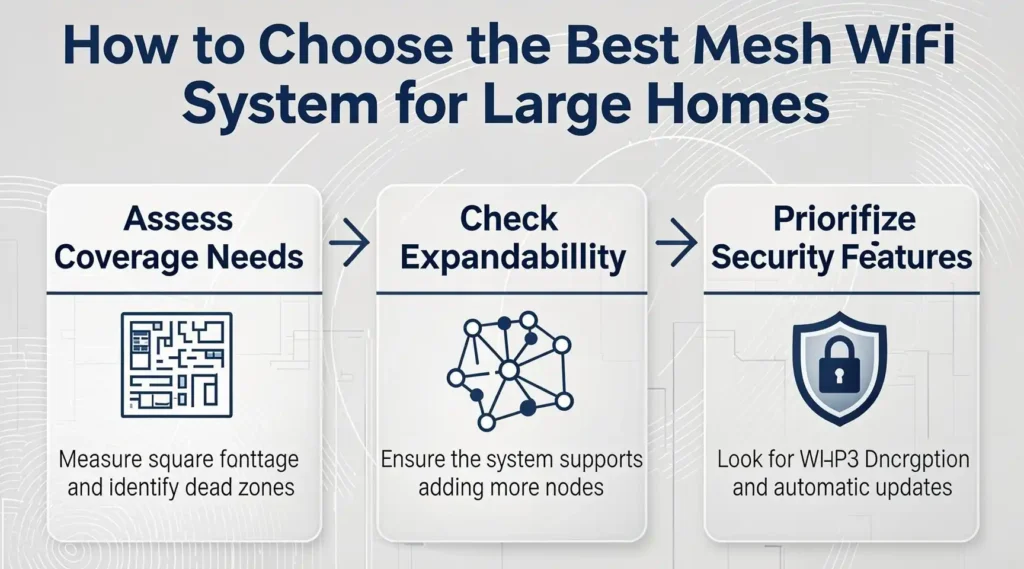 How to Choose the Best Mesh WiFi System for Large Homes