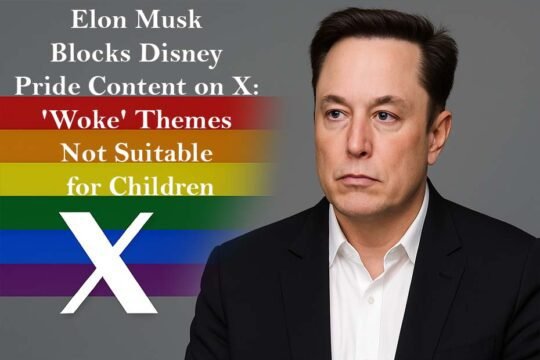 Elon Musk Blocks Disney Pride Content on X 'Woke' Themes Not Suitable for Children