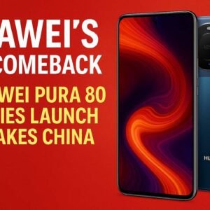 Huawei’s Big Comeback Huawei Pura 80 Series Launch Shakes China