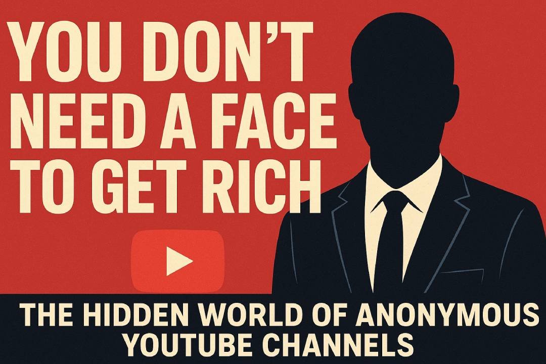 You Don’t Need a Face to Get Rich: The Hidden World of Anonymous YouTube Channels